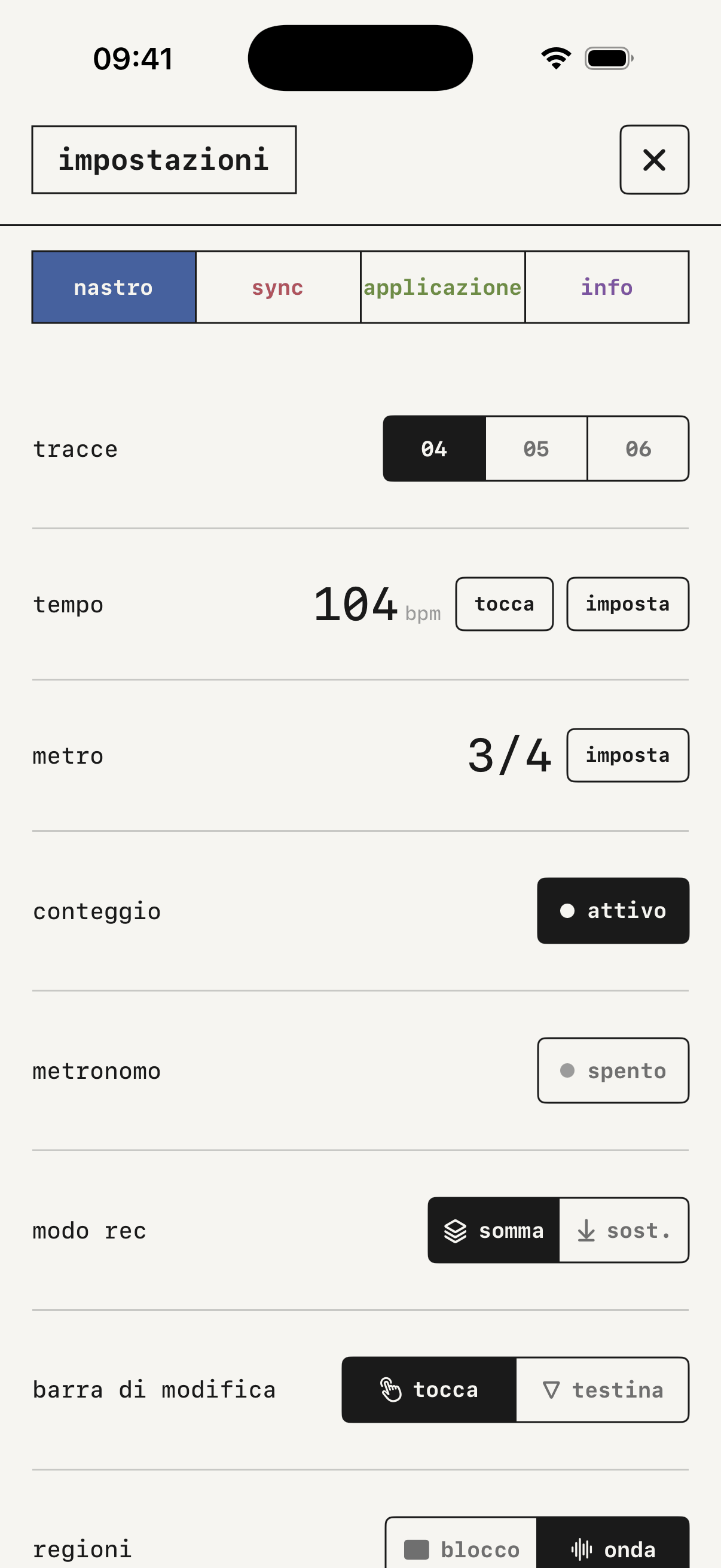 nastro
