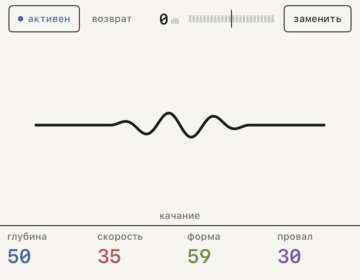 fx 1 с эффектом качание и его четырьмя ручками.